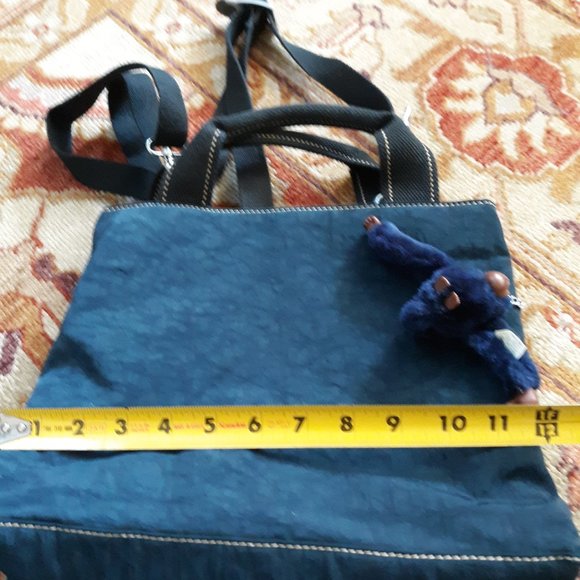 Kipling Deep Denim Blue Nylon Handbag - Picture 6 of 6